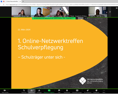 Screenshot_1. Online-Netzwerktreffen - Schulträger unter sich © SLfG